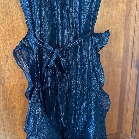 Alice McCall Night Moves Gown in Dark Blue Metallic size 0 - Picture 10 of 16